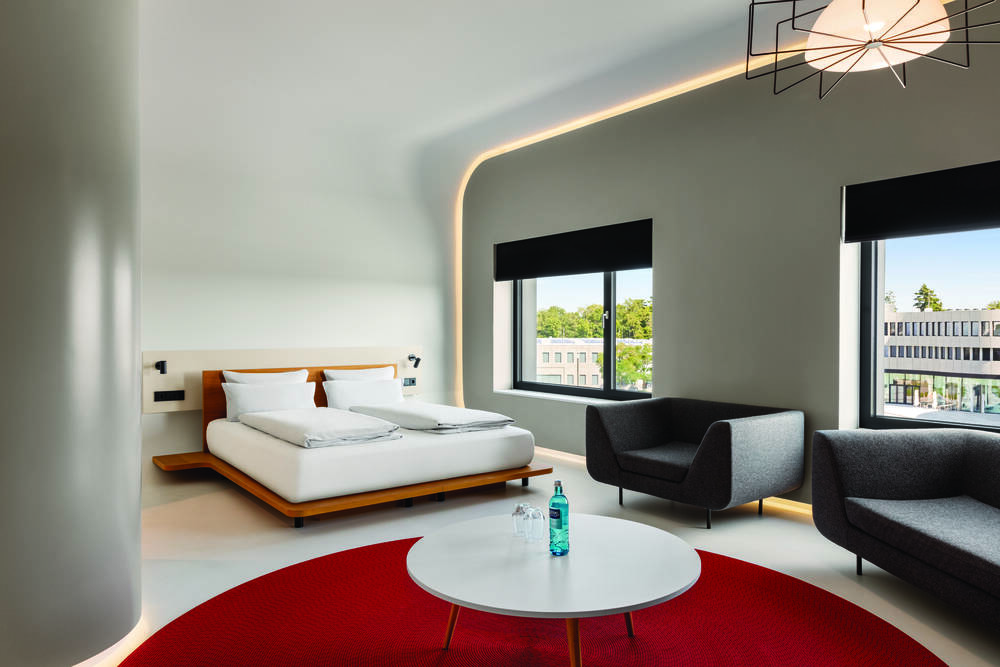 Suite Executive mit Kingbed im Ernst Leitz Hotel.